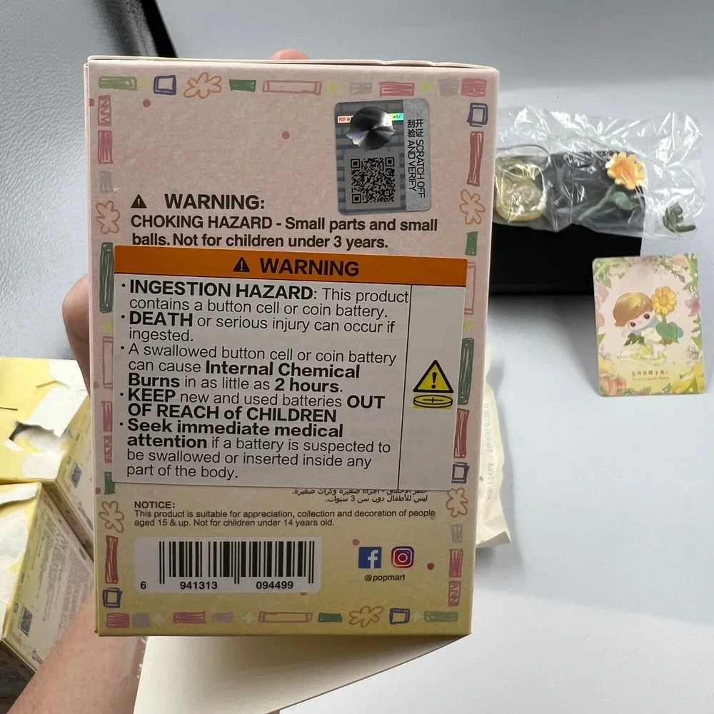 POP MART DIMOO Moments in Bloom Falling into Flowers Figure Confirmed Blind Box